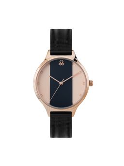 United Colors of Benetton - Two Tone Round Dial Analog Women Watch - UWUCL1202 (M)