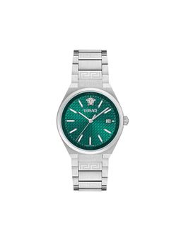VERSACE - Green Round Dial Analog Men Watch - VE0F00125 (M)