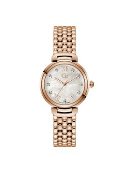 GC - White Round Dial Analog Women Watch - Z64004L1 (M)