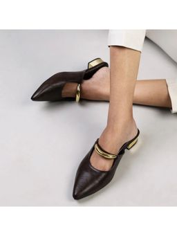 RIVR - Women Dusk Brown Mules
