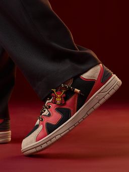 The Souled Store - UBZ: Ronin Men Red Low Top Sneakers