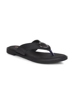 Bata - Women Black Cozy Sandals