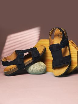 Scholl - Men Blue Casual Sandals