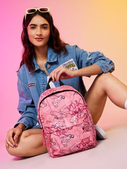 The Souled Store - Official Pink Panther Pink Vibe Mini Backpack