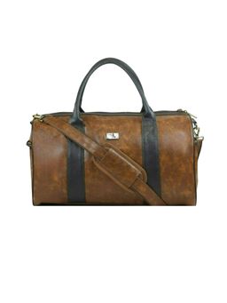 Ligo Bags - Classic Trail Duffle Bag With Detachable Strap - Tan (L)