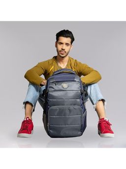 Ligo Bags - Jumbo 19 inch Laptop Backpack - Blue (L)