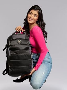 Ligo Bags - Jumbo 19 inch Laptop Backpack - Grey (L)