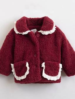 Hopscotch - Girls Red Polyester Jacket