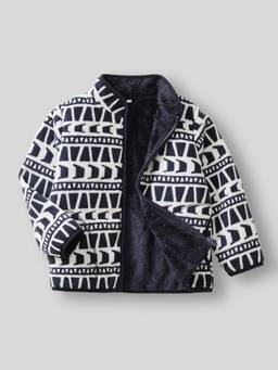 Hopscotch - Boys White Polyester Jacket