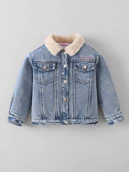 Hopscotch - Girls Blue Cotton Blend Jacket