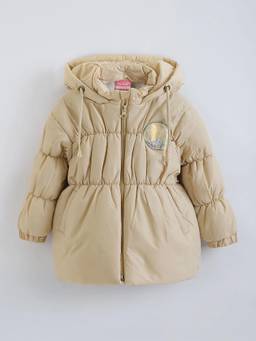 Hopscotch - Girls Beige Polyester Jacket