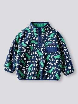 Hopscotch - Boys Green Polyester Sweatshirt