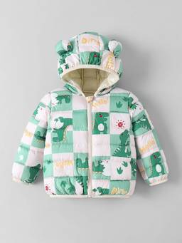 Hopscotch - Boys Green Polyester Jacket