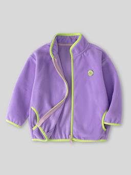 Hopscotch - Girls Purple Polyester Jacket