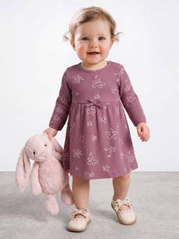 R&B - Girls Pink Cotton Dress