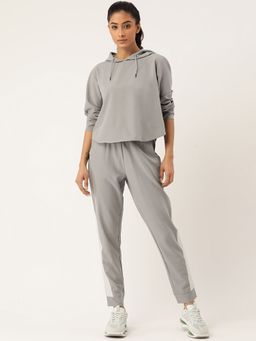 Kica - Set: Lightweight Hoodie And Tracks Perfect Layer - Foggy Grey