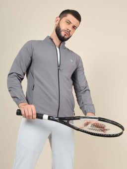 Technosport - Men Grey Solid Jacket