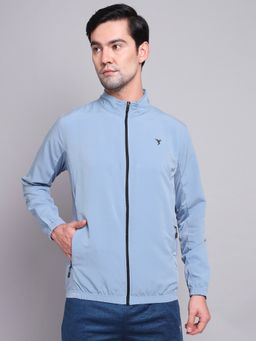 Technosport - Men Blue Solid Jacket