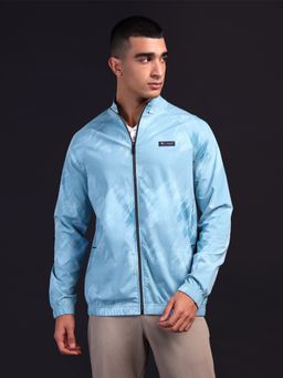 Technosport - Men Blue Printed Jacket