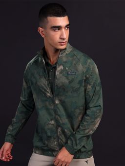 Technosport - Men Olive Camouflage Jacket