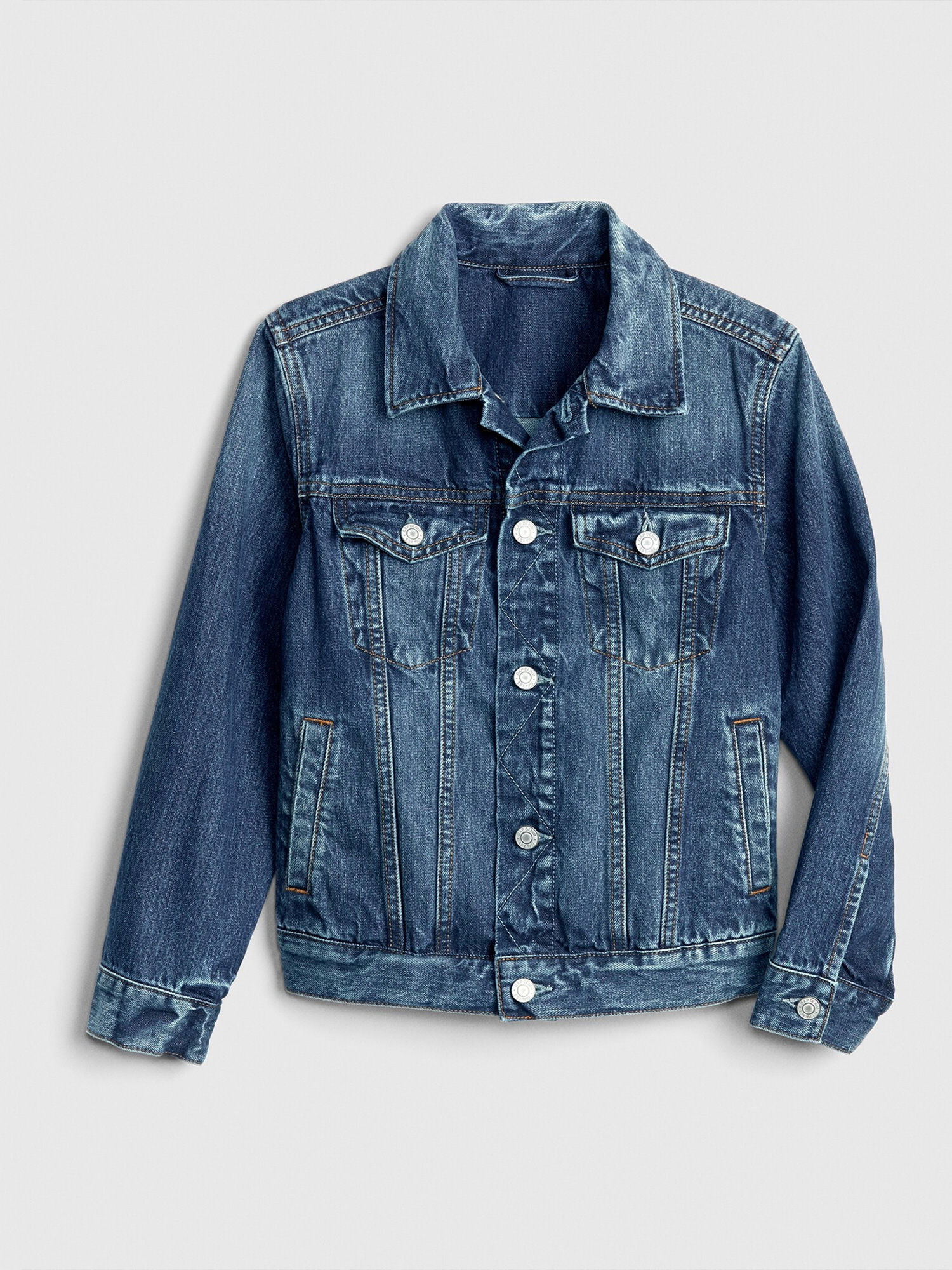 gap quilted denim jacket