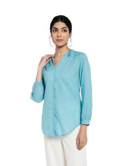 Fabindia - Cotton Slub Woven Shirt