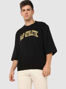 GAP - Men's Logo Round Neck Drop-Shoulder T-shirt