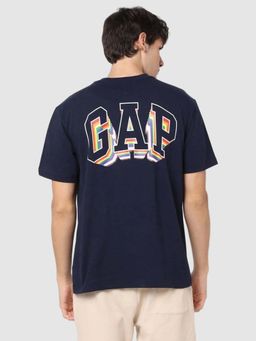 GAP - Men's Logo Regular Fit Round Neck T-shirt