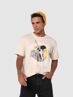 GAP - Men's Bob Marley Printed Regular Fit T-shirt