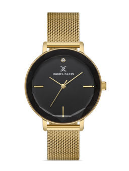 Daniel Klein - Black Color MESH BAND Watch for Women DK.1.13186-4