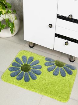 Saral Home - Green Cawo Soft Antiskid Bath Mat