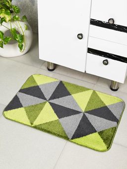 Saral Home - Green Move Soft Antiskid Bath Mat