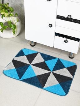 Saral Home - Turquoise Move Soft Antiskid Bath Mat