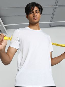 Puma - Triblend Graphic Mens White T-Shirt