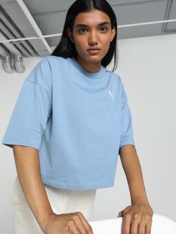 Puma - Better Classics Womens Blue T-Shirt