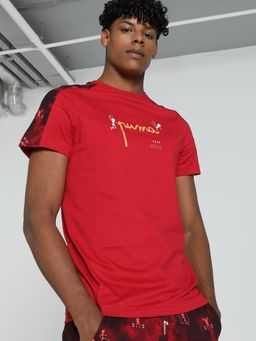 Puma - Classics Graphic Mens Red T-Shirt