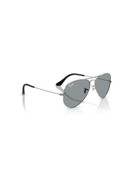 Ray-Ban - Unisex Grey Pilot Metal Sunglasses - 0RB3025004/R558 (58)