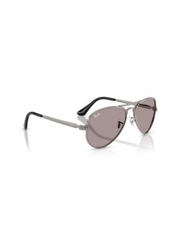 Ray-Ban - Unisex Purple Pilot Metal Sunglasses - 0RB3925004/5358 (58)