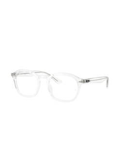 Ray-Ban - Unisex Clear Acetate Square Eye Frame - 0RX5451200150 (50)
