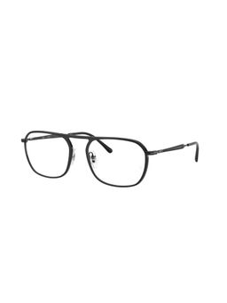 Ray-Ban - Unisex Black Metal Square Eye Frame - 0RX6548250953 (53)