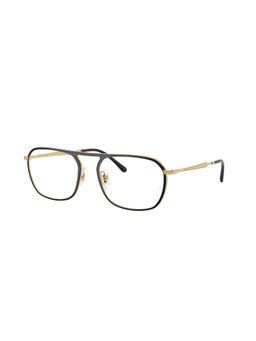 Ray-Ban - Unisex Black Metal Square Eye Frame - 0RX6548299453 (53)