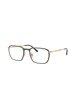 Ray-Ban - Unisex Black Metal Square Eye Frame - 0RX6549299451 (51)