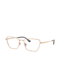 Ray-Ban - Unisex Gold Metal Irregular Eye Frame - 0RX6552309453 (53)
