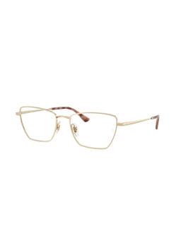 Ray-Ban - Unisex Gold Metal Square Eye Frame - 0RX6552299353 (53)