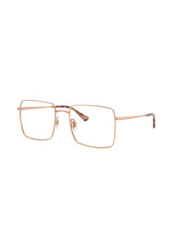Ray-Ban - Unisex Gold Metal Square Eye Frame - 0RX6553309455 (55)