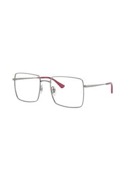 Ray-Ban - Unisex Silver Metal Square Eye Frame - 0RX6553250255 (55)