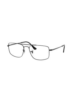 Ray-Ban - Unisex Black Metal Square Eye Frame - 0RX6579250956 (56)