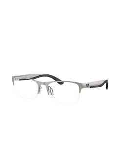 Ray-Ban - Unisex Grey Metal Rectangle Eye Frame - 0RX7551321454 (54)