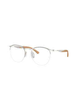 Ray-Ban - Unisex Silver Metal Round Eye Frame - 0RX7553321650 (50)