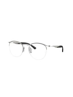 Ray-Ban - Unisex Silver Metal Round Eye Frame - 0RX7553321452 (52)